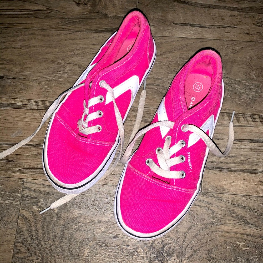 Girls Size 13.5 Hot Pink Air Walk Shoes